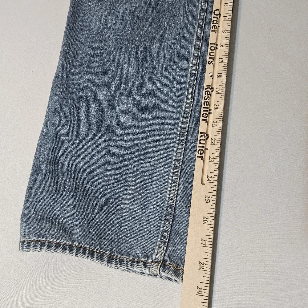 Levis 550 Relaxed‎ Fit Blue Jeans Mens Size 38X 28 Straight